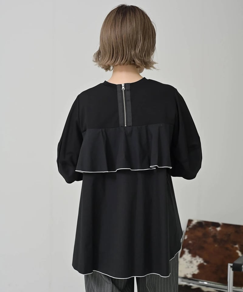 HERENCIA（ヘレンチア）】バックフリルトップス | nulla online