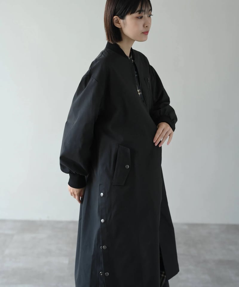 HERENCIA（ヘレンチア）】リブ ロングコート | nulla online