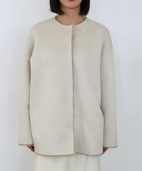 【torrazzo donna（トラッゾドンナ）】エコファーリバーシブルコート