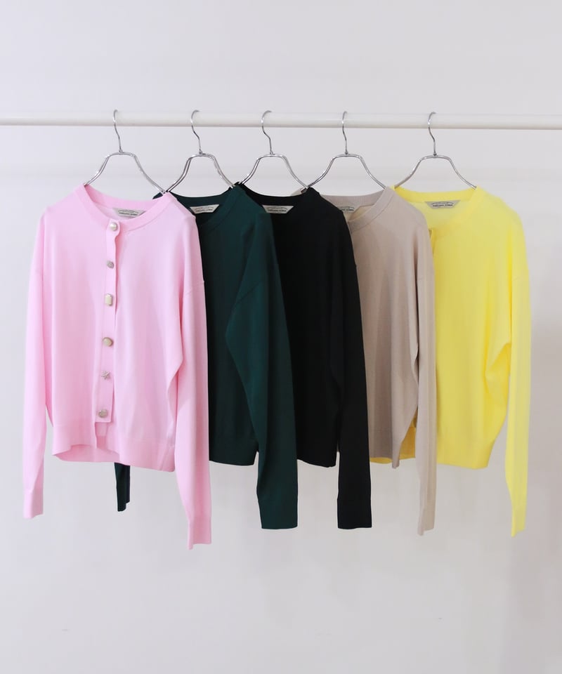 TORRAZZODONNA ビジューカーディガン torrazzo donna（トラッゾドンナ）】ビジューカーディガン | nulla online