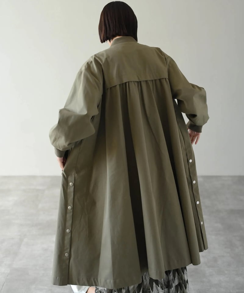 HERENCIA（ヘレンチア）】リブ ロングコート | nulla online