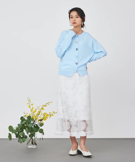 【torrazzo donna（トラッゾドンナ）】ビジューカーディガン