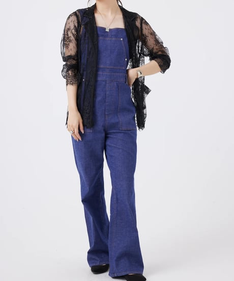 【torrazzo donna（トラッゾドンナ）】フローラルラッセルレースジャケット