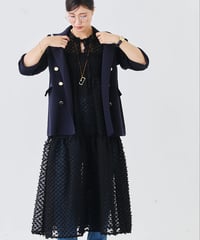 【torrazzo donna（トラッゾドンナ）】2WAYドットシアードレス
