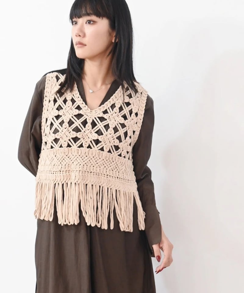 Ron Herman - 【nagi様2点】SSAW♡TORRAZZO DONNA ニット torrazzo donna（トラッゾドンナ）】2WAY マクラメ編みニット