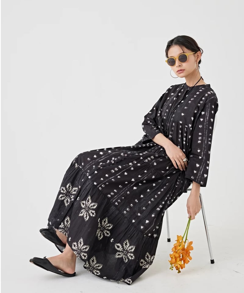 TORRAZZO DONNA トラッツォドンナ ドット ティアード ワンピース torrazzo donna（トラッゾドンナ）】ドットシアーティアード2WAY