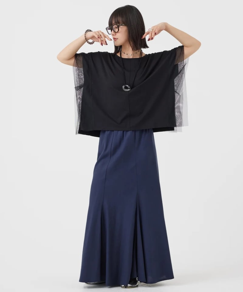 torrazzo donna（トラッゾドンナ）】2WAYポンチョTシャツ | nulla o