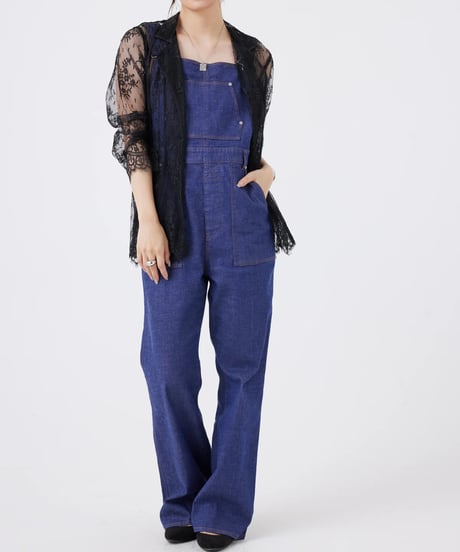 【torrazzo donna（トラッゾドンナ）】フローラルラッセルレースジャケット