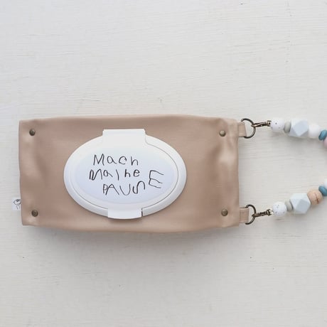 wet wipe case -collaboration strap-