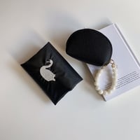 swan pouch bag