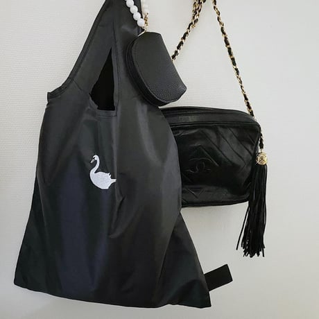 swan pouch bag