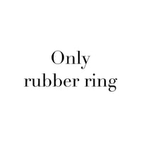 Only rubber ring
