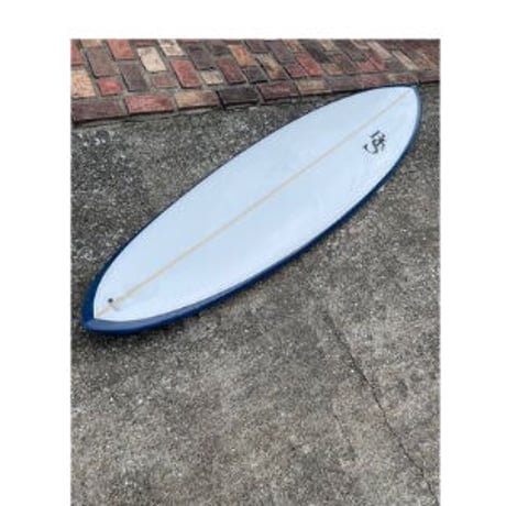 FT Mid Midlength 7'2''ミッドレングス 2+1 FIN カスタムオーダー サーフボード SPBZ Single