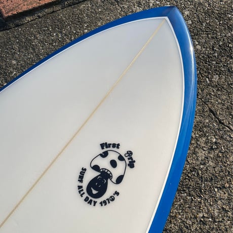5'3" RETRO FISH TWIN レトロフィッシュ FIRST TRIP サーフボード Creative Wood Keel 2FIN