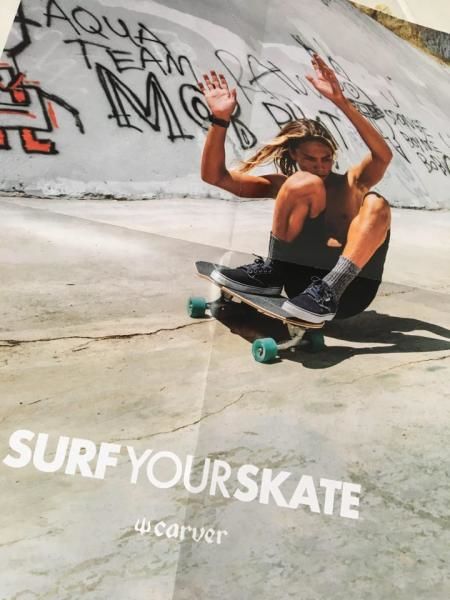 carver 30インチ Blue Ray Surfskate イームズモデル Carver 30