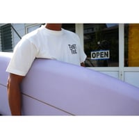 First Trip ファーストトリップ スマイル＆キノコ 60's デザイン  オリジナル Tシャツ× Derrick Disney デリックディズニー サーフボード
