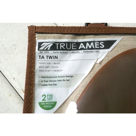 2025 NEWアイテム入荷!! True Ames トゥルーアムス TA TWIN ツインフィン KELP 2FIN SET サーフィン サンタバーバラ カリフォルニア USA