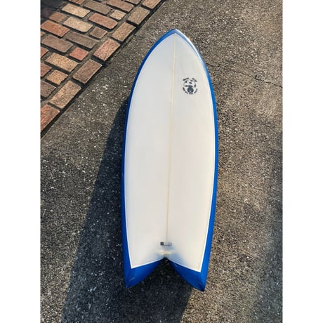 5'3" RETRO FISH TWIN レトロフィッシュ FIRST TRIP サーフボード Creative Wood Keel 2FIN