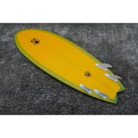 BOILED FISH   4FIN  - FT model-  Pumpkin           ウィークエンド レンタルサーフボード 2泊3日 4.800円!!!