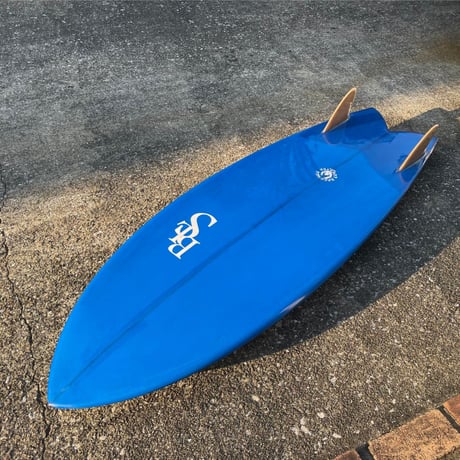 5'3" RETRO FISH TWIN レトロフィッシュ FIRST TRIP サーフボード Creative Wood Keel 2FIN