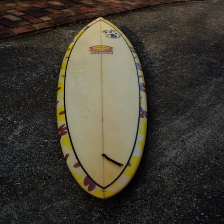 BING SURFBOARDS 6'8" LOTUS Pintail ミッドレングス サーフボード MIDLENGTHS フローラルプリント