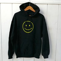 ROB MACHADO ロブマチャド サーフィン スマイル パーカー フーディー ブラック(M)