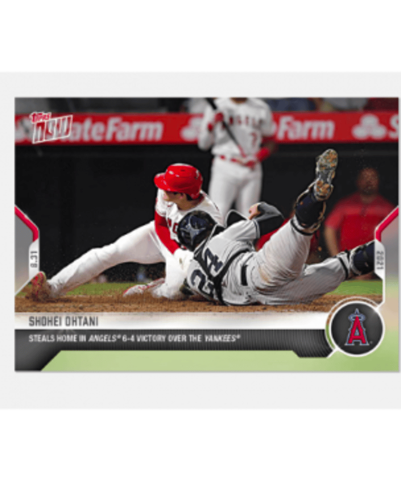 入荷 2021 topps now 大谷翔平 ホームスチール | sportscards jst