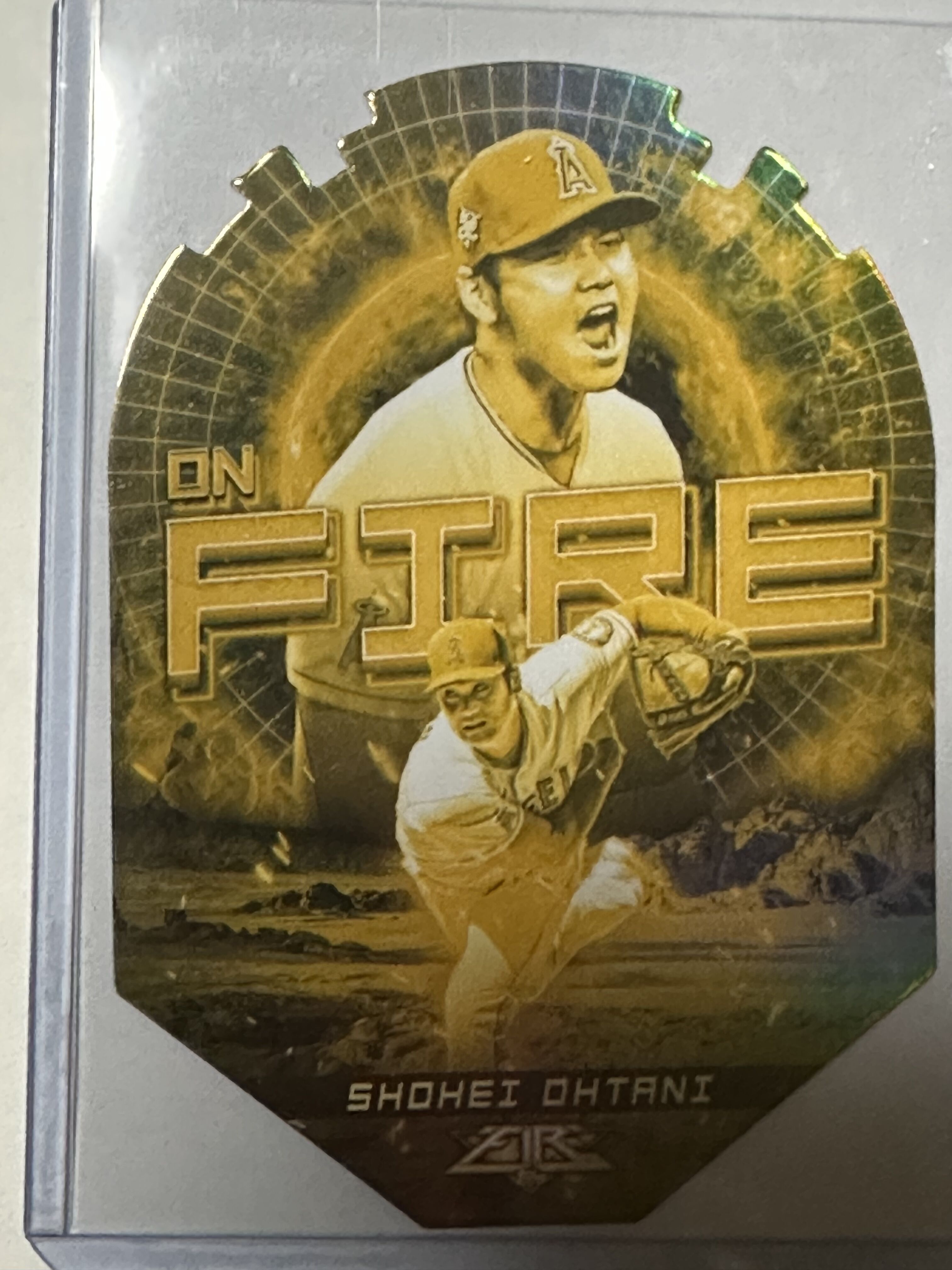 topps fire 大谷翔平　2枚セット　red foil 　ベース original