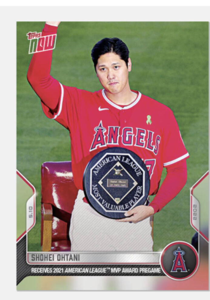 2021 Topps Now 大谷翔平10枚限定psa9