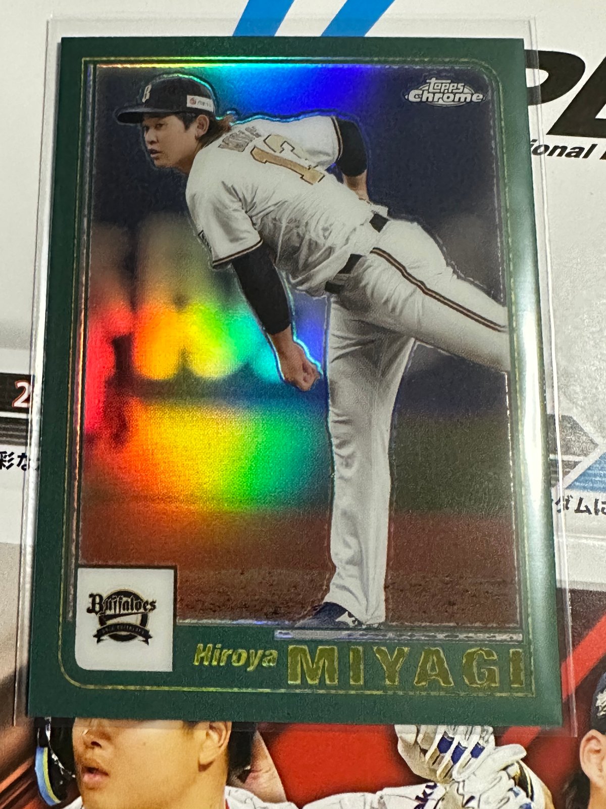 TOPPS CHROME NPB 2023 イチロー選手直筆サイン Yahoo!オークション - イチロー 2023 TOPPS CHROME NPB 直筆サインカー
