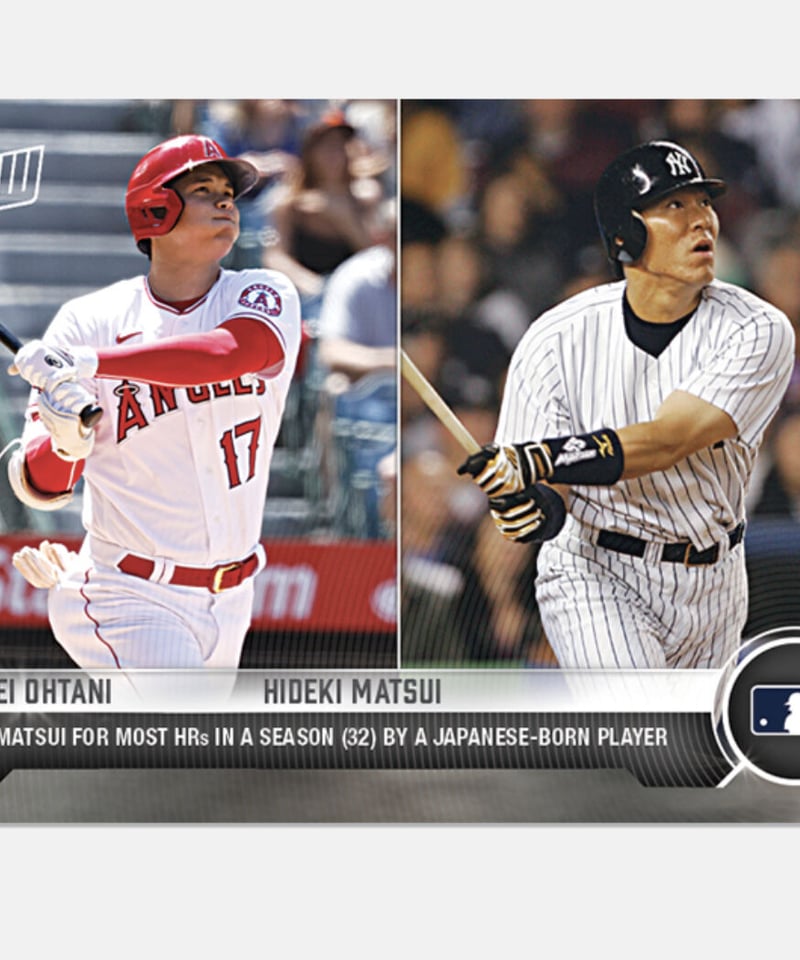 2021 topps now 大谷翔平　松井秀喜　/49 psa10 2021 topps now 大谷翔平松井秀喜/49 psa10