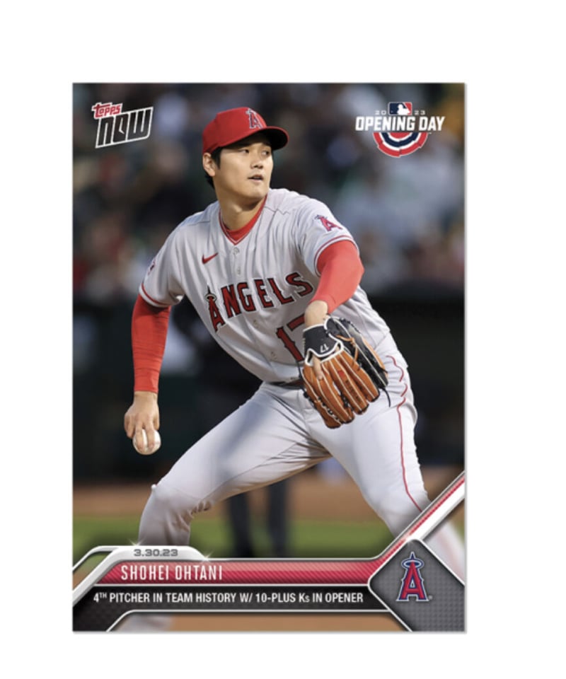 大谷翔平 2023 TOPPS NOW CARD OF THE MOHTH