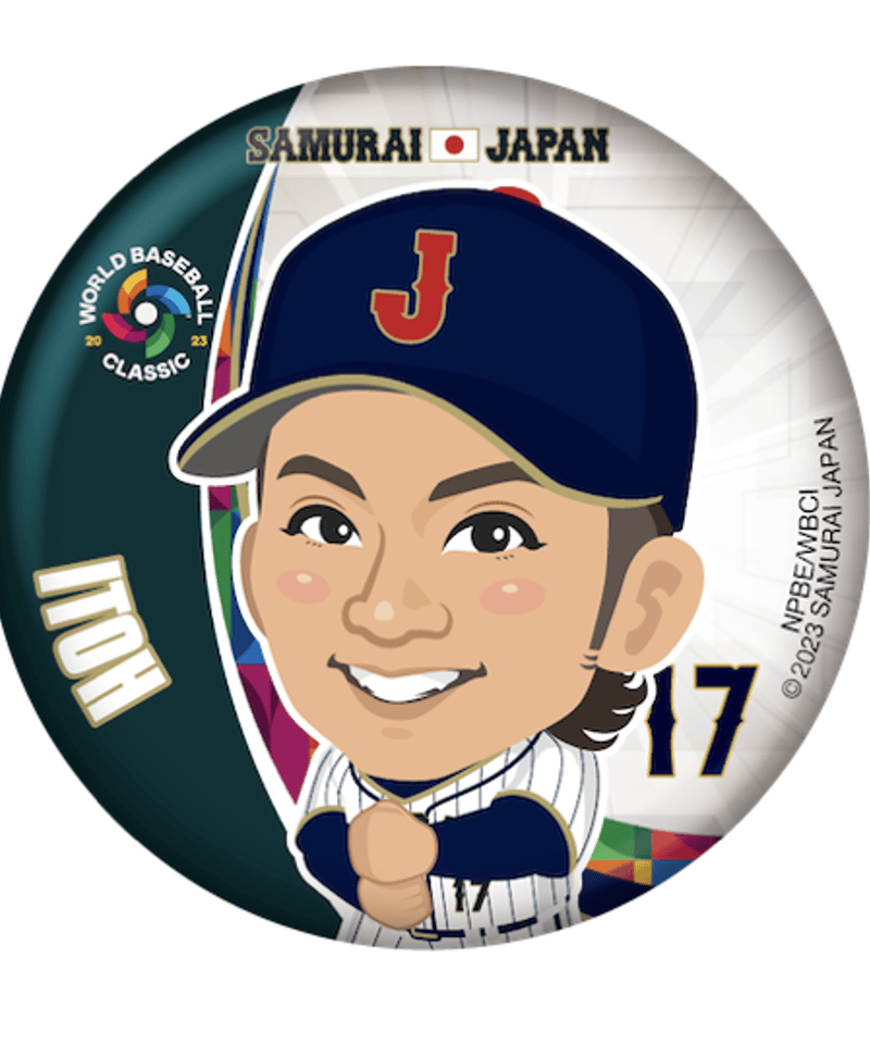 wbc 侍ジャパン 缶バッジ | sportscards jst