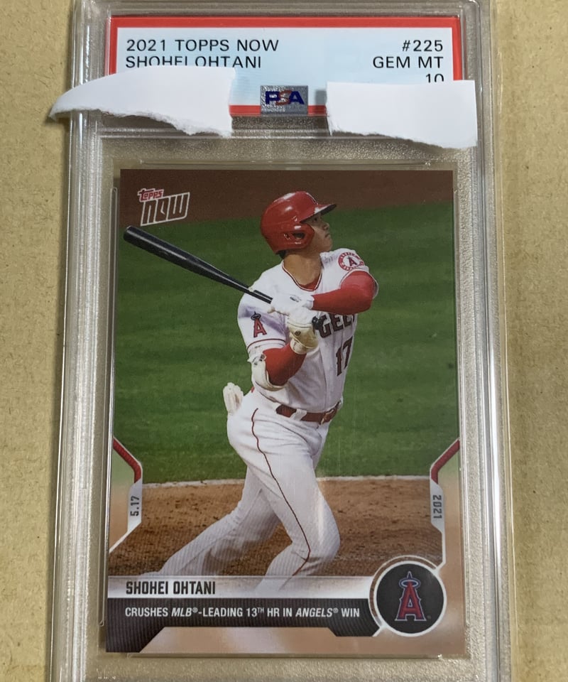 2021 topps now 大谷翔平　psa10