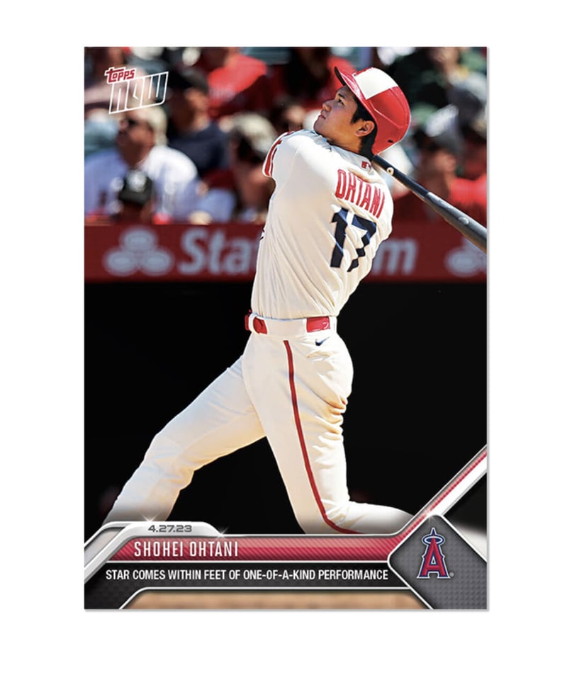 2023 topps now 大谷翔平 3安打 | sportscards jst