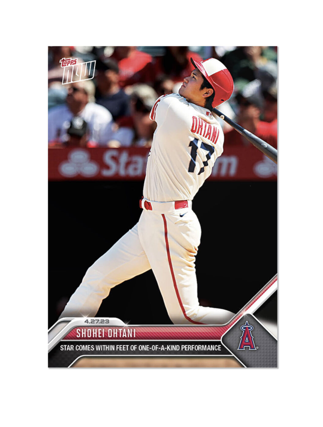 2023 topps now 大谷翔平　3安打