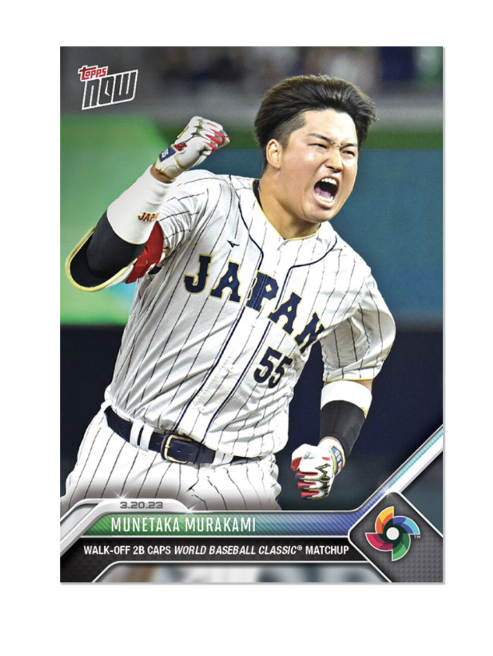 入荷 2023 topps now 村上宗隆 WBC 準決勝 | sportscards jst