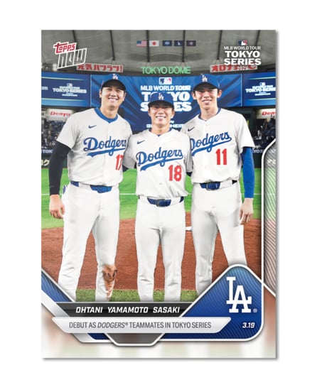 PSA10 49枚限定 2023 Topps かみ合わ Now ドジャース 大谷翔平 os-21 