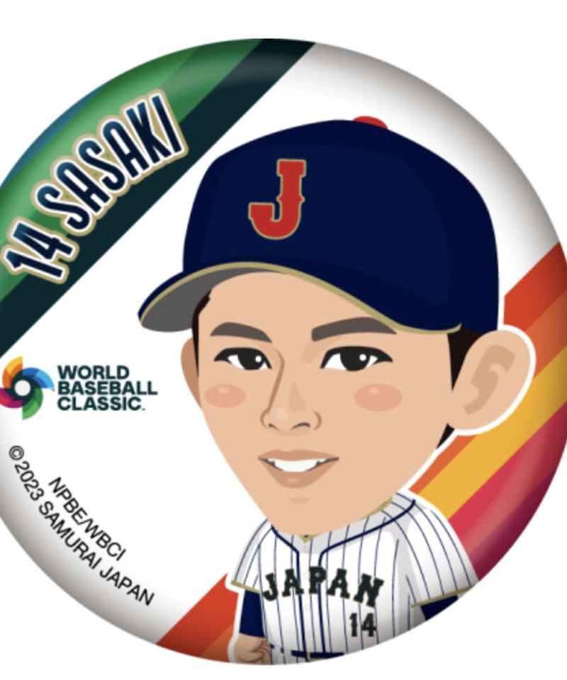 WBC 侍ジャパン 缶バッジ | sportscards jst