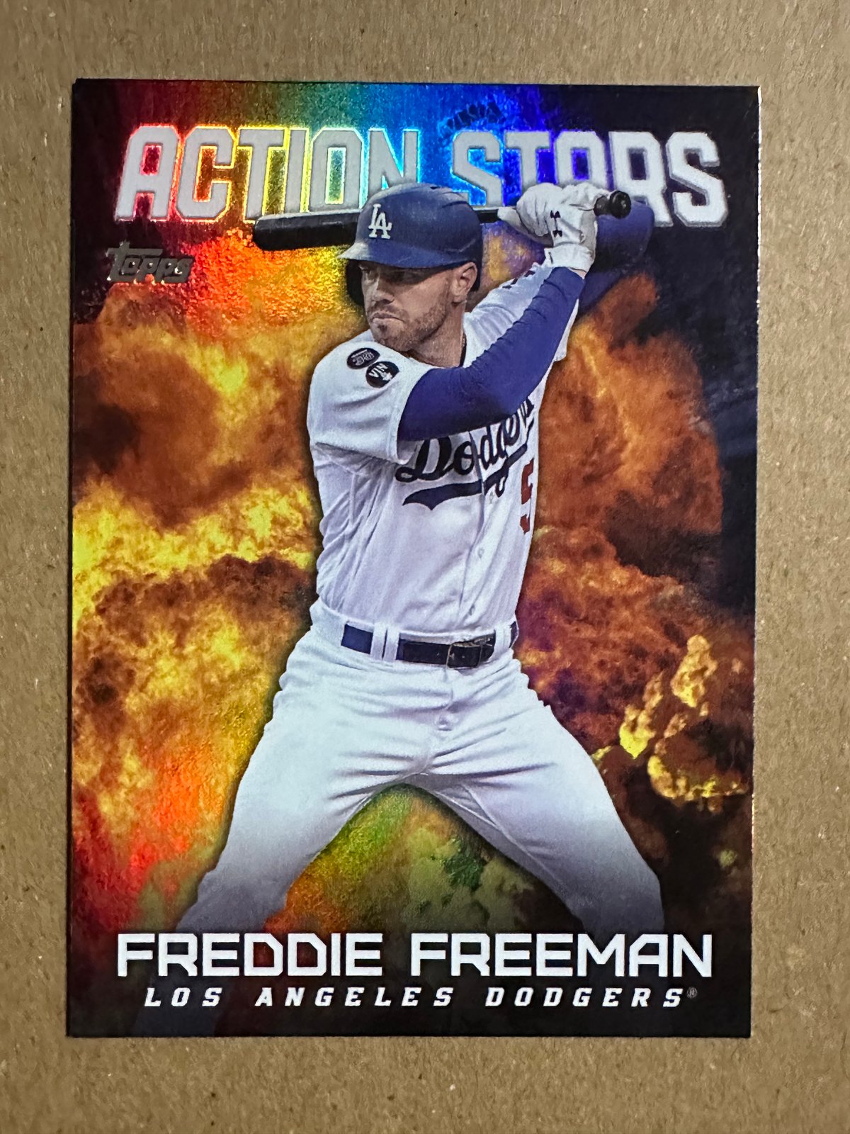 topps fire 2022 インサートカード(ゴールド)大谷翔平 フリーマン