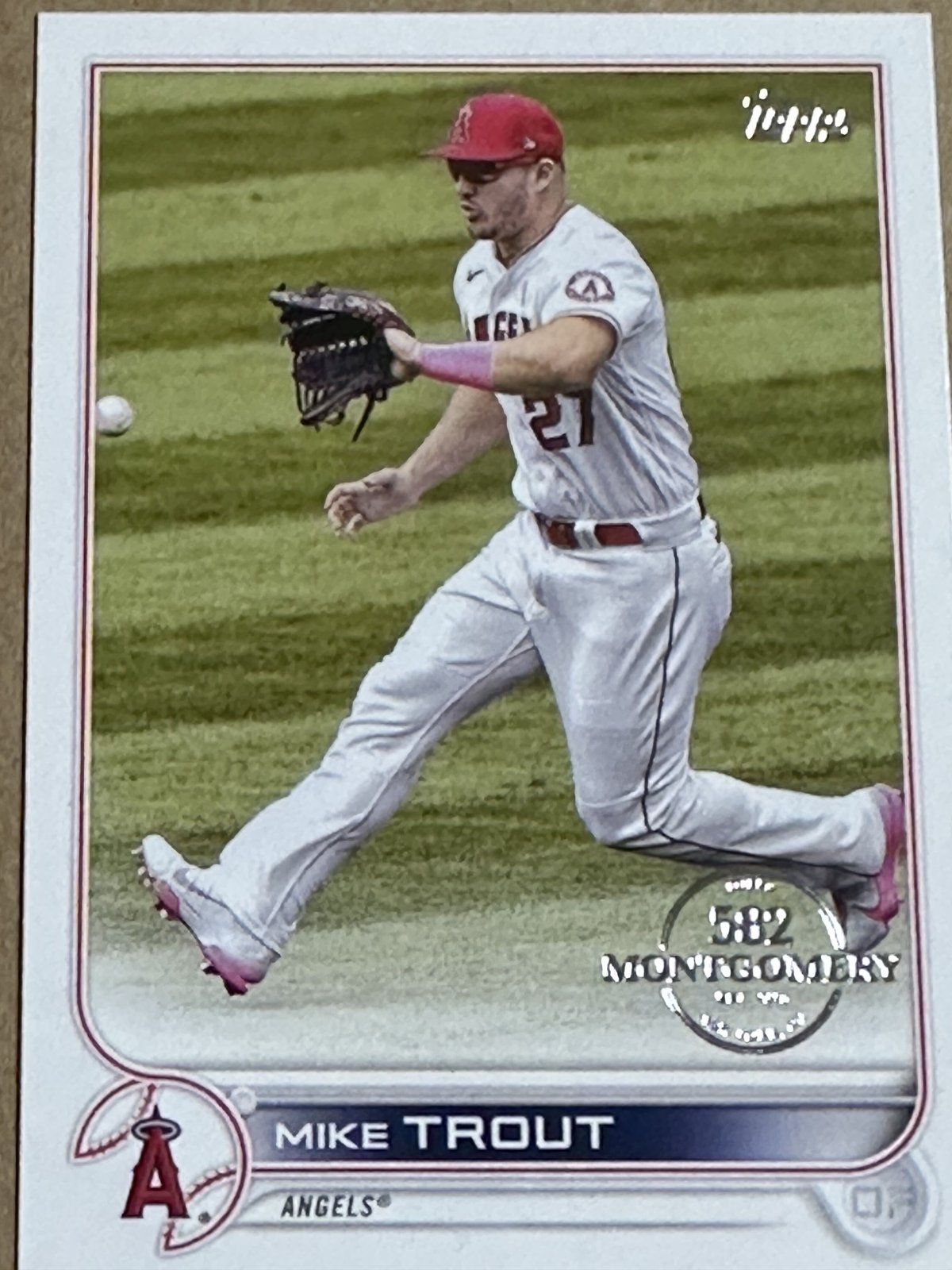 2022 大谷翔平 トラウト TOPPS 直筆サイン/10