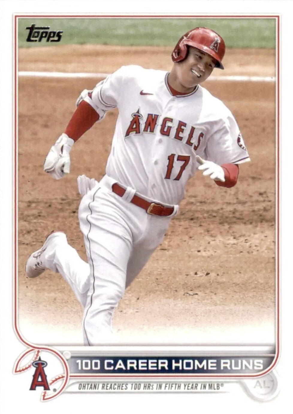 2022 topps 大谷翔平 MLB100号HR | sportscards jst