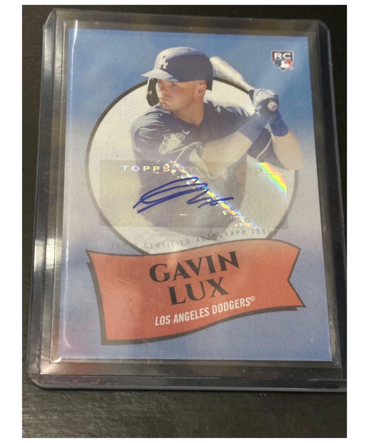 直筆サイン Topps Chrome オーウェン ラーション クライファート 2022