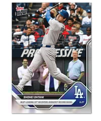2023年 MVP、ドジャース移籍　Topps Now 大谷翔平 二刀流　4枚 Topps - 2023年 MVP、ドジャース移籍 Topps Now 大谷翔平 二刀流