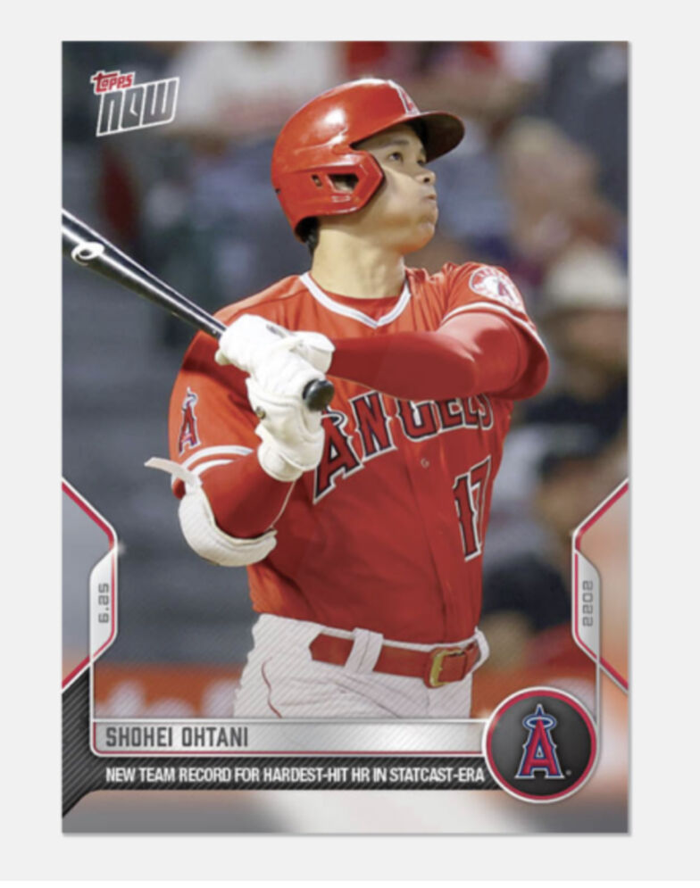2022 topps now 大谷翔平 16号HR | sportscards jst