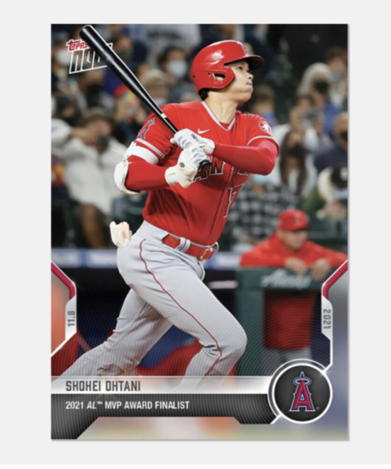 大谷翔平2021TOPPS NOW MVP AWARD WINNER PSA10 大谷翔平2021TOPPS NOW MVP AWARD WINNER PSA10 大谷翔平
