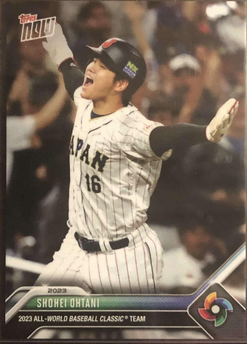 wbc 大谷翔平　topps now Shohei Ohtani in 2023 WBC - Topps Ripped