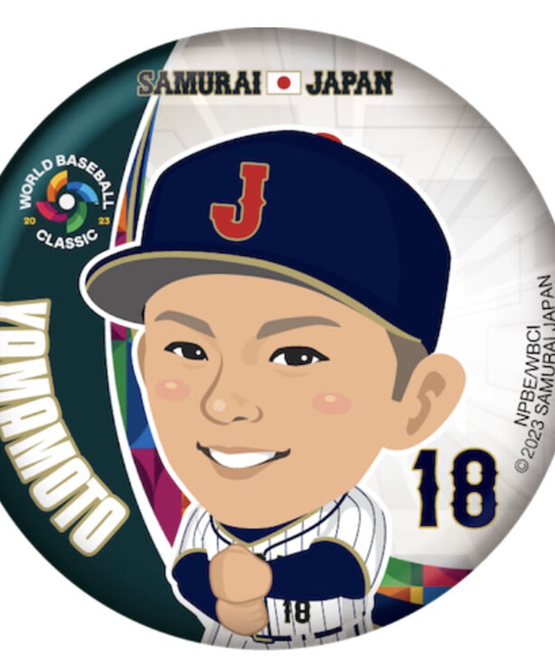 侍ジャパン　WBC  缶バッジ　アクスタ　ガチャ WBC 侍ジャパン 缶バッジ | sportscards jst