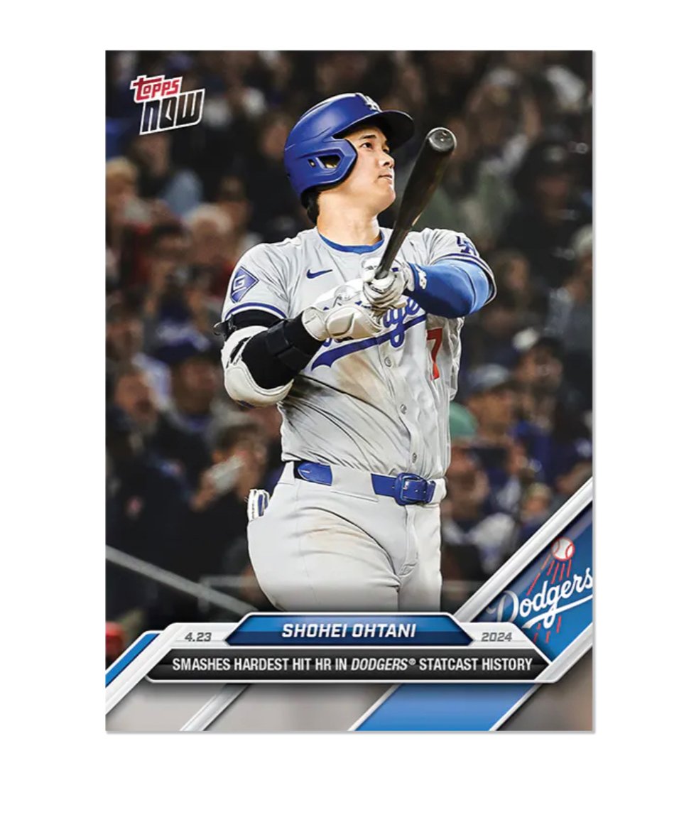 2024 topps now No.845 大谷翔平 「2024.10.17 リーグ優勝決定 2024 topps now No.845 大谷翔平 「2024.10.17 リーグ優勝決定