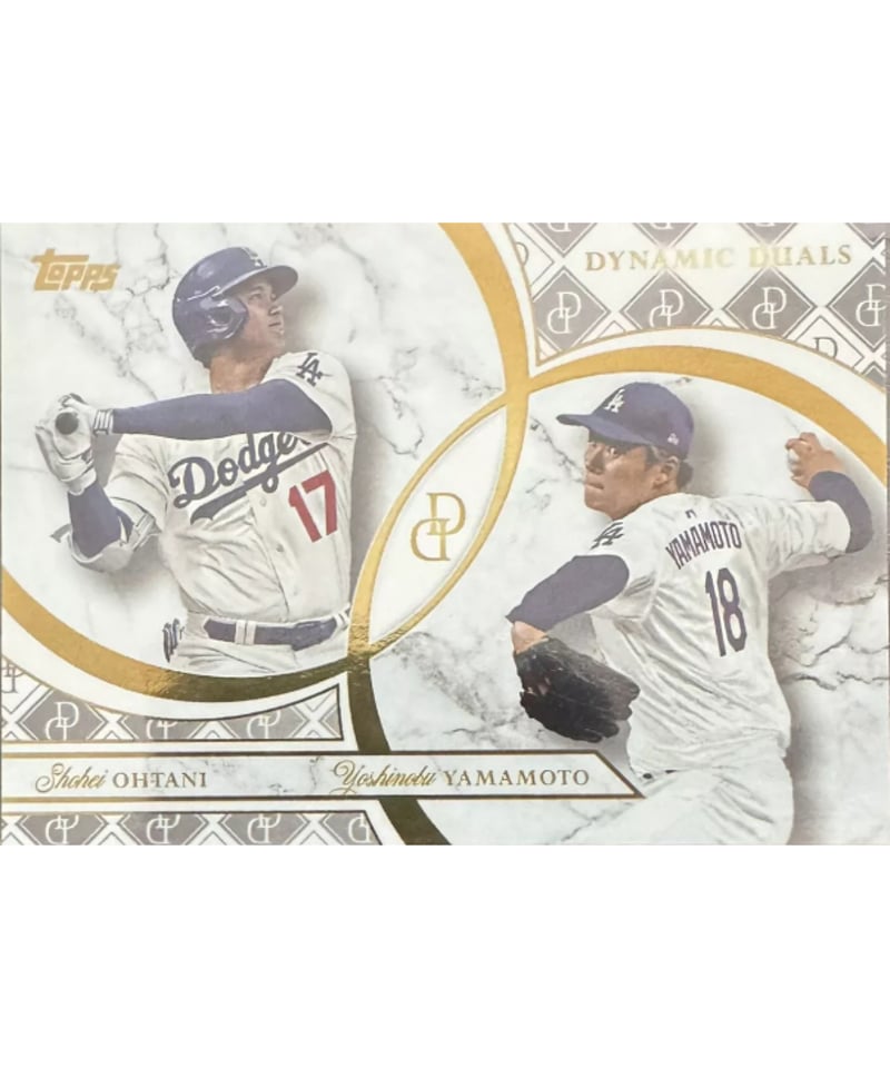 2024 Topps Dynamic Duals 大谷翔平 山本由伸5/10